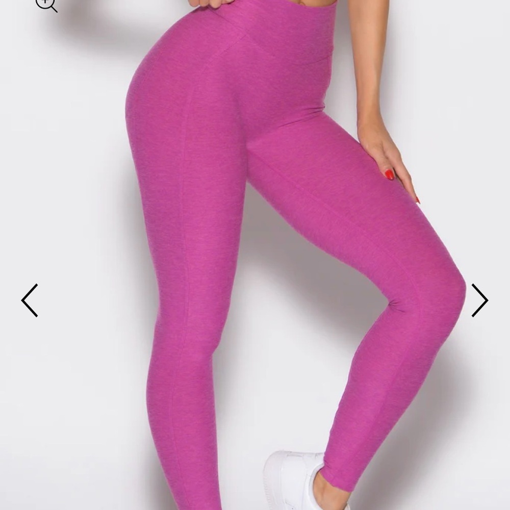 Bombshell Sportswear Uplift Peach Leggings, Laserberry, S, NWT - Picture 6 of 10